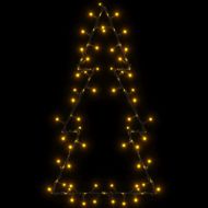 Коледни светлини Силует на коледното дърво 80 светодиода