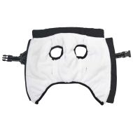 Кучешко палто с ремък Водоустойчиво светлоотразително черно L32