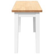 Пейка 90 cm Масивна дървесина Гума