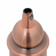 Лампи 2 бр Червен бронз E27