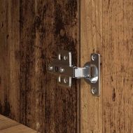 Висок шкаф, старо дърво, 50x35x180 см, инженерно дърво