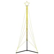 LED коледна елха 483 светодиода топло бяло 240 см