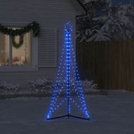 LED коледна елха 363 светодиода синьо 182 см