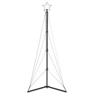 LED коледна елха 363 светодиода синьо 182 см