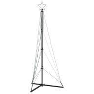 LED коледна елха 363 светодиода синьо 182 см