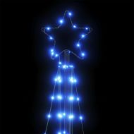 LED коледна елха 363 светодиода синьо 182 см