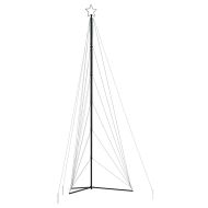 LED коледна елха 861 светодиода Цветни 478 см