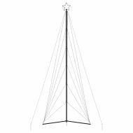 LED коледна елха 861 светодиода Цветни 478 см