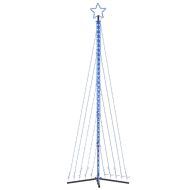 LED коледна елха 495 светодиода синьо 300,5 см