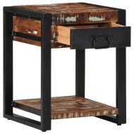 Странична маса Multicolour Масивна дървесина Reclaimed