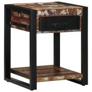 Странична маса Multicolour Масивна дървесина Reclaimed