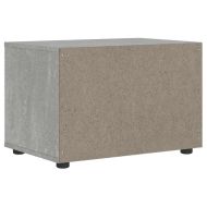 ТВ шкаф "VISNES" Бетон сив 60x40x38 cm Инженерна дървесина