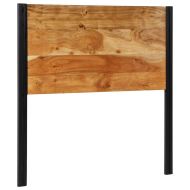 табла за глава 100 cm масивна дървесина акация и желязо