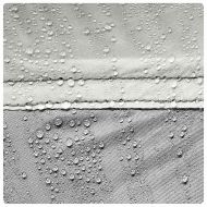 Шатра за басейн с подвижна муха & Мрежести стени Сива 510x510cm