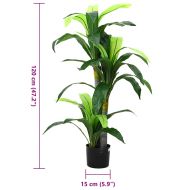 Изкуствено дърво Dracaena 36 листа 120 см зелено