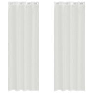 Пердета от воал с втулки, 2 бр, бяло