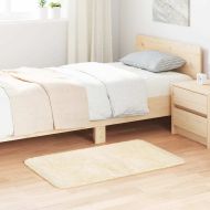 Шаги килим с дълъг косъм, NAVARRA, кремав, 60x100 см, полиестер