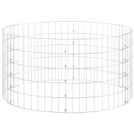 Градински компостер Ø100x50 см поцинкована стомана