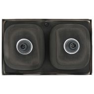 Кухненска мивка с две корита, сребриста, 800x500x155 мм, инокс