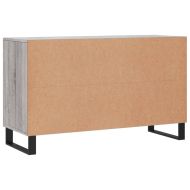 Сайдборд, Сив сонома, 100x36x60 см, инженерно дърво