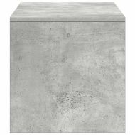 ТВ шкаф, бетонно сив, 100x40x40 см, ПДЧ