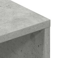 ТВ шкаф, бетонно сив, 100x40x40 см, ПДЧ