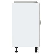 Шкаф за мивка, Kalmar, бетонно сив 80x46x81,5см инженерно дърво