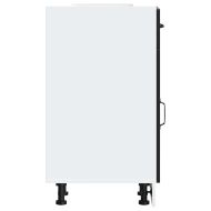 Кухненски шкаф, "Kalmar", черен, инженерно дърво