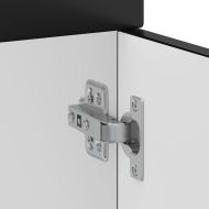 Кухненски шкаф, "Kalmar", черен, инженерно дърво