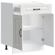 Кухненски шкаф, "Kalmar", бял, инженерно дърво