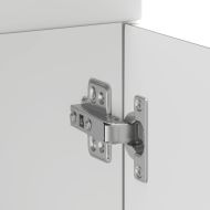 Кухненски шкаф, "Kalmar", бял, инженерно дърво