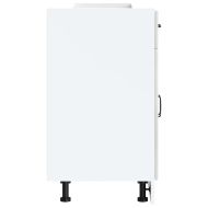 Кухненски шкаф, "Kalmar", бетонно сив, инженерно дърво