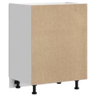 Кухненски шкаф, "Kalmar", бетонно сив, инженерно дърво