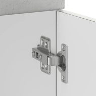 Кухненски шкаф, "Kalmar", бетонно сив, инженерно дърво