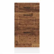 Кухненски шкаф Porto, старо дърво, инженерно дърво