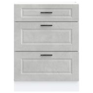 Кухненски шкаф Porto, бетонно сив, инженерно дърво