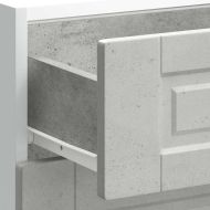 Кухненски шкаф Porto, бетонно сив, инженерно дърво