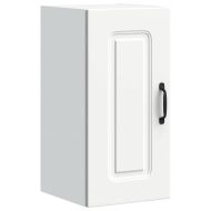 Кухненски стенен шкаф, Kalmar, бял, инженерно дърво