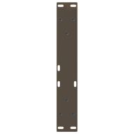 Крака за масичка за кафе, V-образни, 2 бр., естествена стомана, 30 x (30-31,3) см, стомана