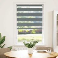 Зеброва щора 85x100 см Ширина на плата 80,9 см Полиестер