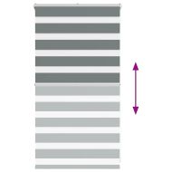 Зеброва щора 85x100 см Ширина на плата 80,9 см Полиестер