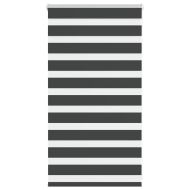 Зеброва щора черна 85x100 см Ширина на плата 80,9 см Полиестер