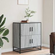 Шкаф Grey Sonoma 68x35x76 cm Изработена дървесина