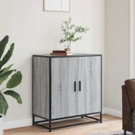 Шкаф Grey Sonoma 68x35x76 cm Изработена дървесина и метал