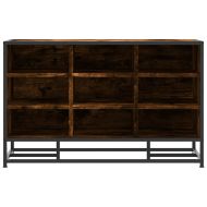 Пейка за обувки опушен дъб Изработена дървесина и метал