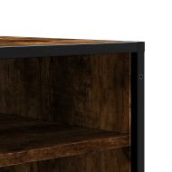 Пейка за обувки опушен дъб Изработена дървесина и метал