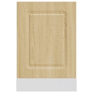 Панел за съдомиялна машина, Kalmar, дъб сонома, 45x1,5x57 см, инженерно дърво