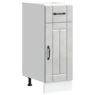 Кухненски шкаф Lucca, бетонно сив, инженерно дърво