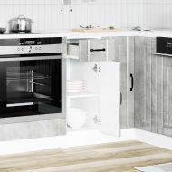 Кухненски шкаф Lucca, бетонно сив, инженерно дърво