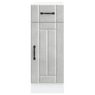 Кухненски шкаф Lucca, бетонно сив, инженерно дърво